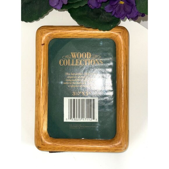Wood Collections 3.5" X 5" Oak Photo Frame - Picture 4 of 4